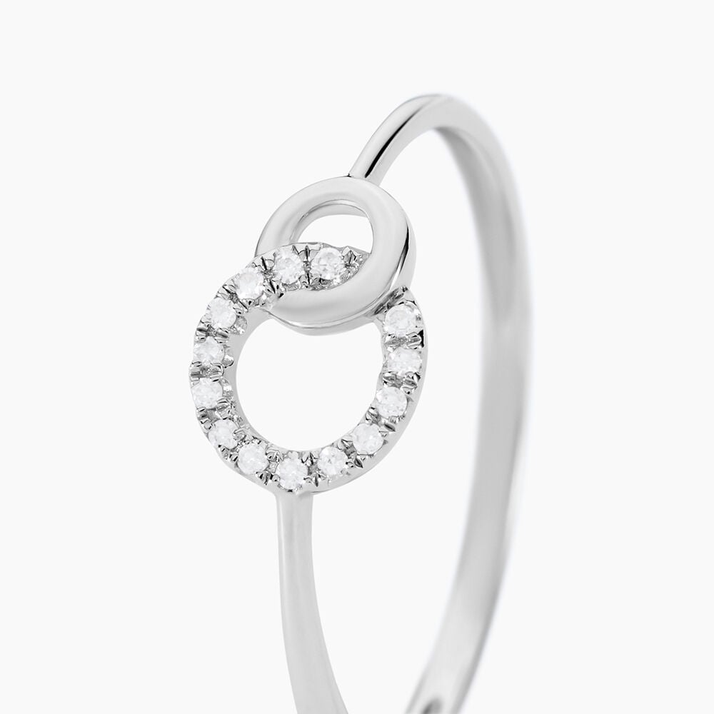 Bague Mahaut Or Blanc Diamant - Bagues pierres pr&eacute;cieuses Femme | Marc Orian