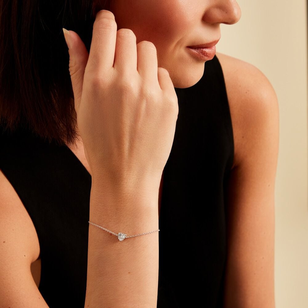 Bracelet Argent Schull Oxyde De Zirconium - Bracelets chaînes Femme | Marc Orian