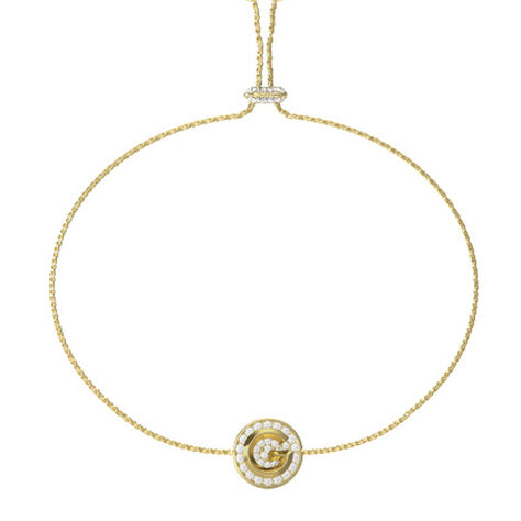 Bracelet Guess G Crystal Acier Jaune Oxyde De Zirconium - Bracelets Medailles Femme | Marc Orian