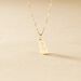 Pendentif Ionia Lettre Or Jaune - Pendentifs Famille | Marc Orian