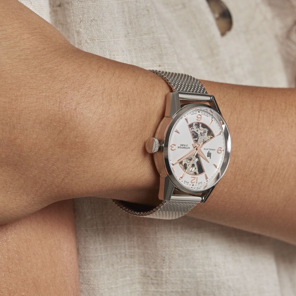 Montre Lip Himalaya Sablier Argenté - Montres automatiques Femme | Marc Orian