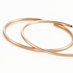 Cr&eacute;oles Valencina Or Rose - Cr&eacute;oles Femme | Marc Orian