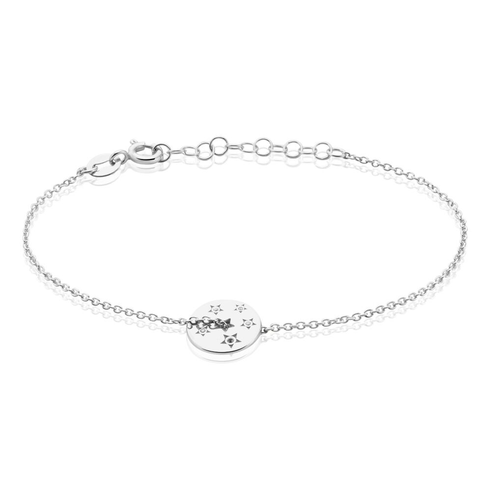 Bracelet Argent Grigori Oxydes De Zirconium - Bracelets Medailles Femme | Marc Orian