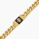 Bracelet Guess Rebel Moon Acier Jaune - Bracelets cha&icirc;nes Homme | Marc Orian