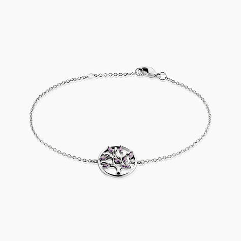 Bracelet Venka Argent Blanc Oxyde De Zirconium - Bracelets fantaisie Femme | Marc Orian