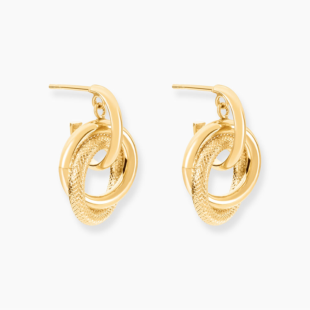 Boucles D'Oreilles Pendantes Boudicca Or Jaune - Pendantes Femme | Marc Orian