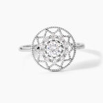 Bague Cassandria Argent Blanc Oxyde De Zirconium - Bijoux fantaisie Femme | Marc Orian