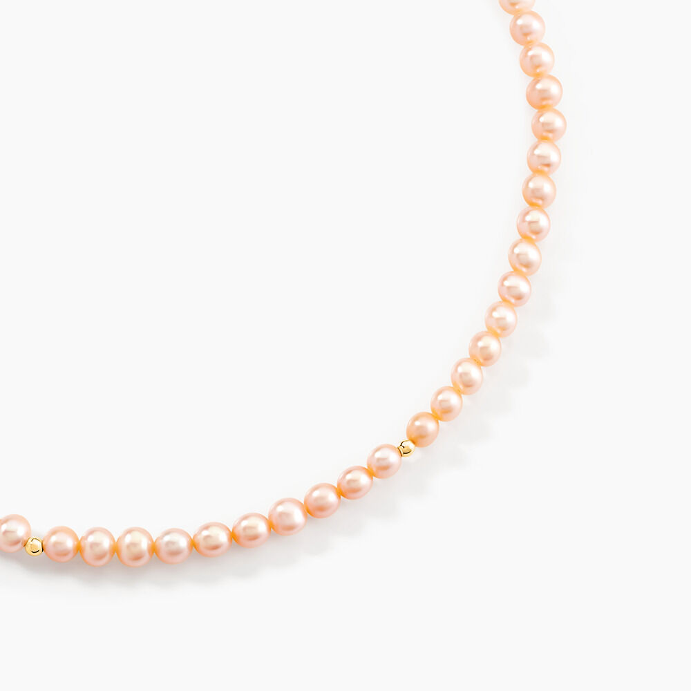 Collier Multicolore Or Jaune Perle De Culture - Colliers avec pierres Femme | Marc Orian