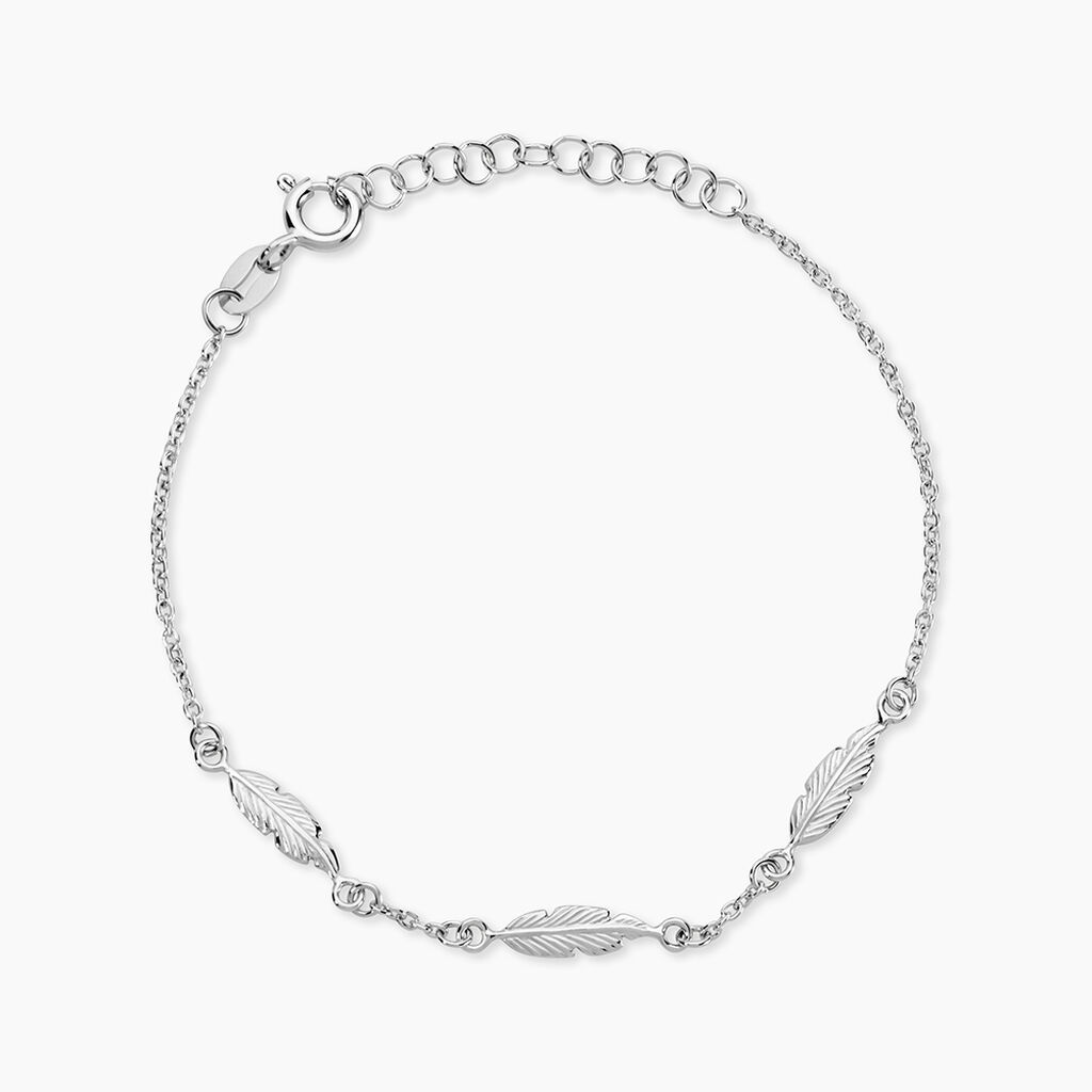 Bracelet Violka Argent Blanc - Bracelets fantaisie Femme | Marc Orian