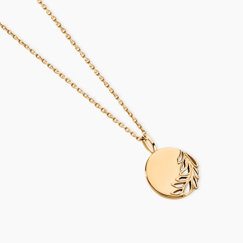 Collier Hanaelle Plaque Or Jaune - Colliers ete Femme | Marc Orian