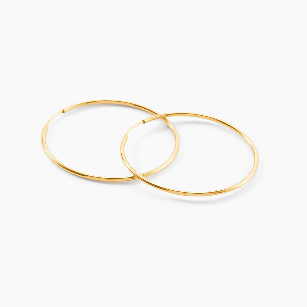 Cr&eacute;oles Dominae Flexible Or Jaune - Cr&eacute;oles Femme | Marc Orian