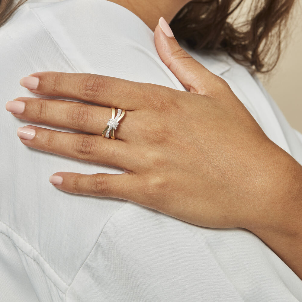 Bague Lucilla Or Jaune Diamant - Bagues pierres précieuses Femme | Marc Orian
