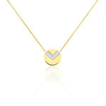 Collier Ruby Or Jaune Diamant - Colliers avec pierres Femme | Marc Orian
