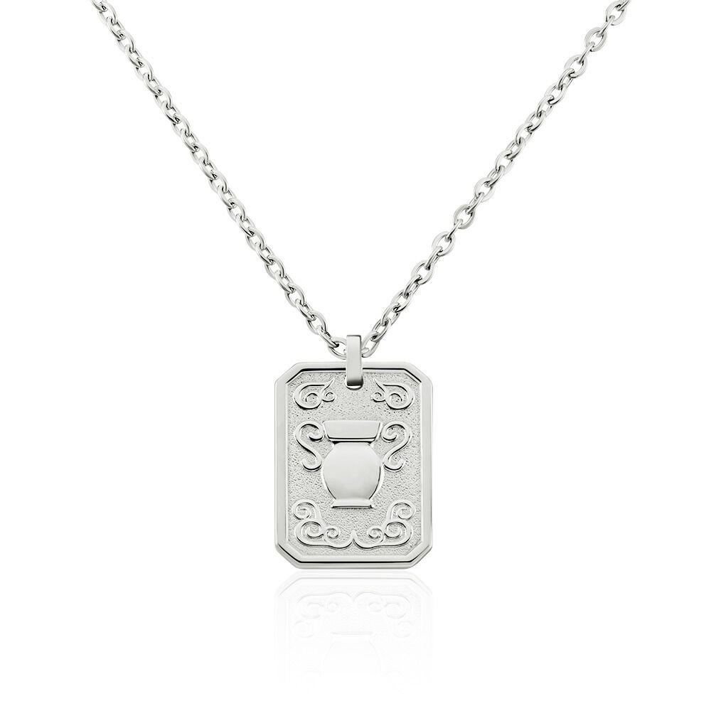 Collier Phebus Him Acier - Colliers fantaisie Homme | Marc Orian