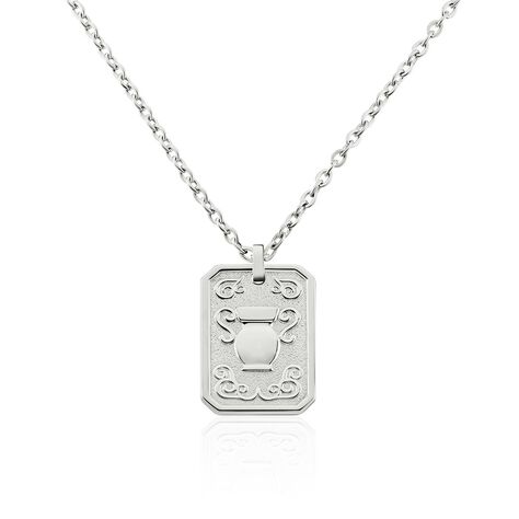 Collier Phebus Him Acier - Colliers fantaisie Homme | Marc Orian