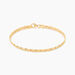 Bracelet Ivy Maille Haricot Or Jaune - Bracelets mailles Femme | Marc Orian
