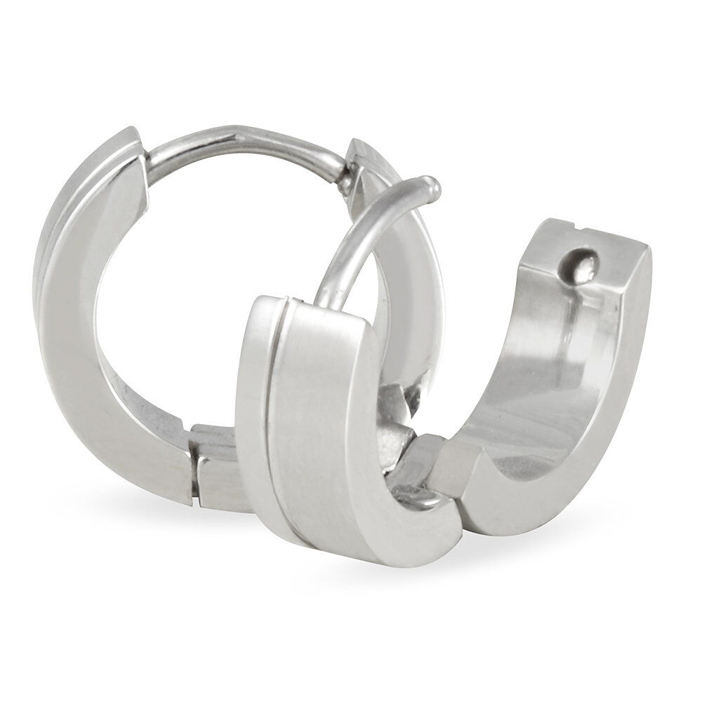 Créoles Casilda Acier Blanc - Créoles Femme | Marc Orian