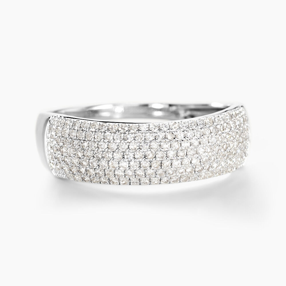 Bague Charlotte Or Blanc Diamant - Bagues pierres précieuses Femme | Marc Orian