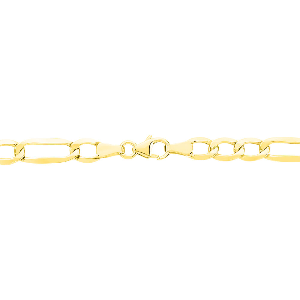 Chaîne Cameo Maille Alternee 1/3 Or Jaune - Chaines Homme | Marc Orian