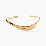 Bracelet Jonc Anselma Plaqu&eacute; Or Jaune - Bracelets joncs Femme | Marc Orian