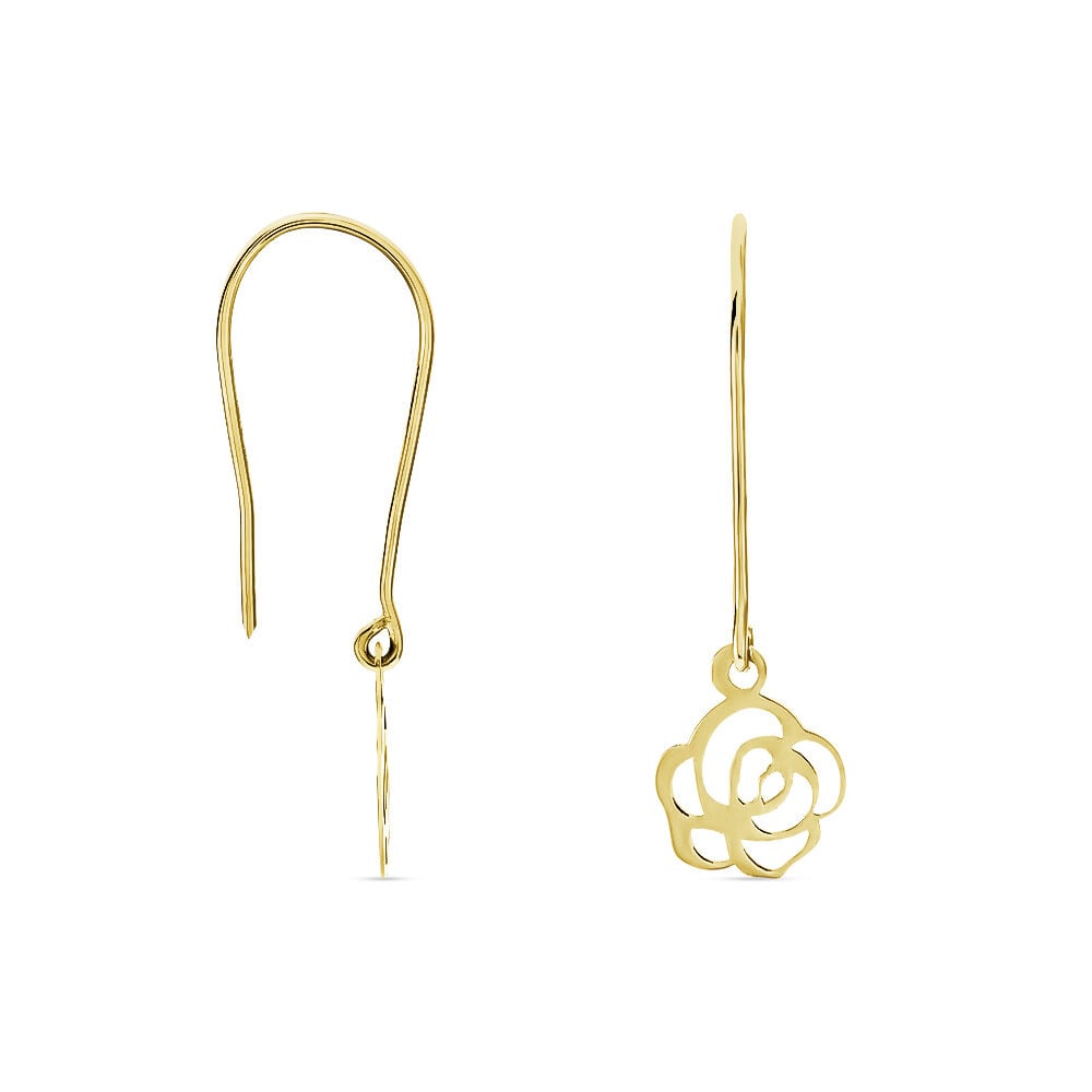 Boucles D'oreilles Pendantes Daley Or Jaune - Pendantes Femme | Marc Orian
