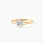 Bague Barbra Or Jaune Diamant - Parures de mariage Femme | Marc Orian