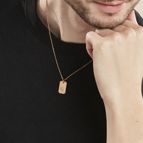 Collier Plaqué Or Quintien - Colliers Homme | Marc Orian