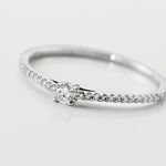 Bague Solitaire Or Blanc Nyala Diamants - Solitaires Femme | Marc Orian