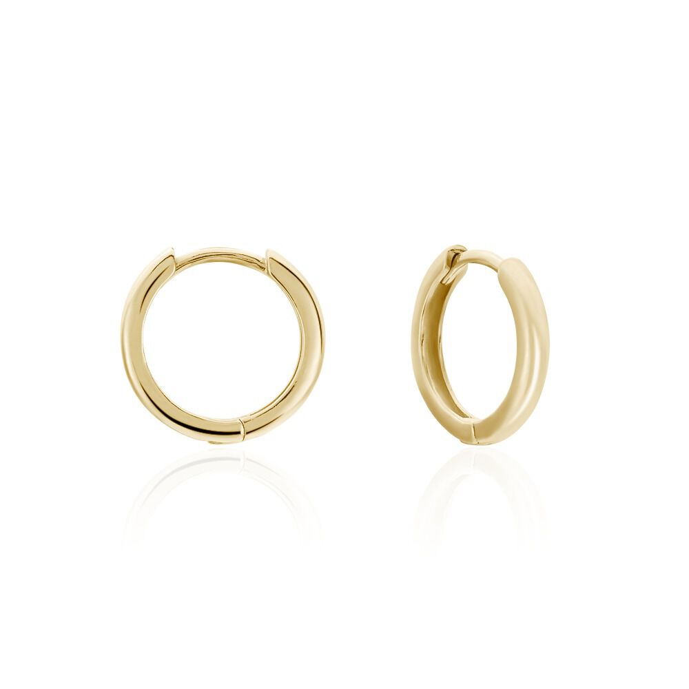 Cr&eacute;oles Batyah Plaqu&eacute; Or Jaune - Cr&eacute;oles Femme | Marc Orian