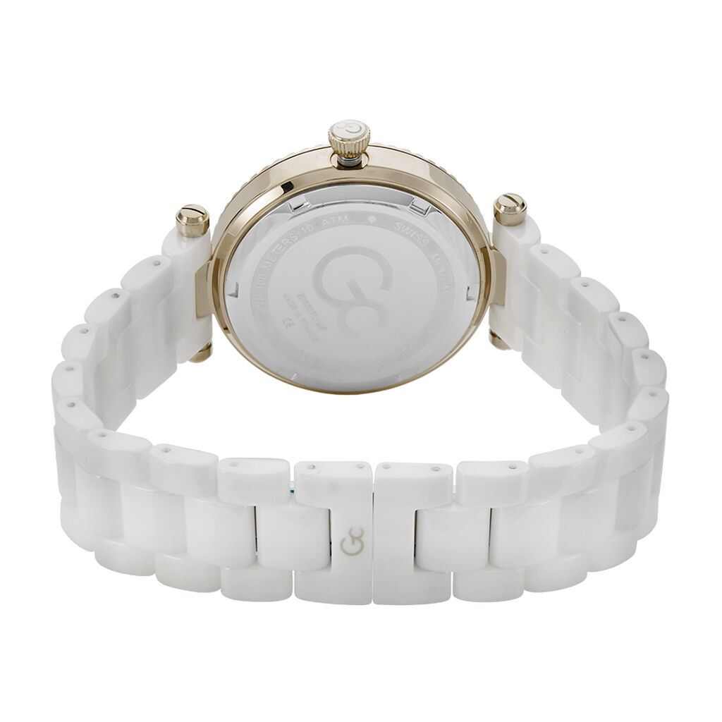 Montre Gc Muse Ceramic Nacre Blanche - Montres classiques Femme | Marc Orian