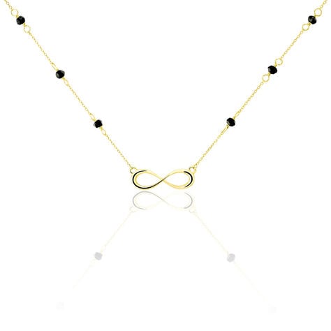 Collier Spya Infini Or Jaune Spinelle - Colliers avec pierres Femme | Marc Orian