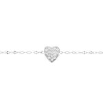 Bracelet Idan Argent Blanc Oxyde De Zirconium - Bracelets fantaisie Femme | Marc Orian