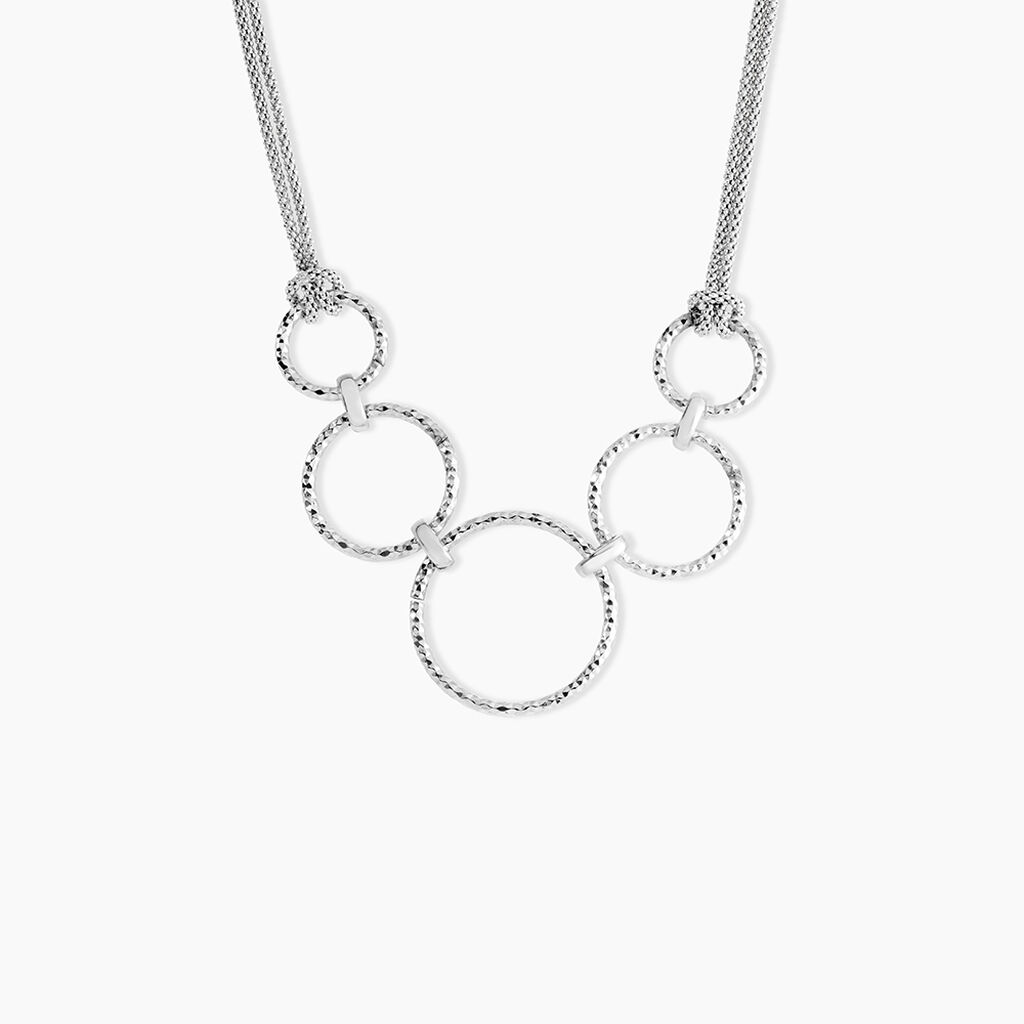 Collier Denia Argent Blanc - Colliers Femme | Marc Orian