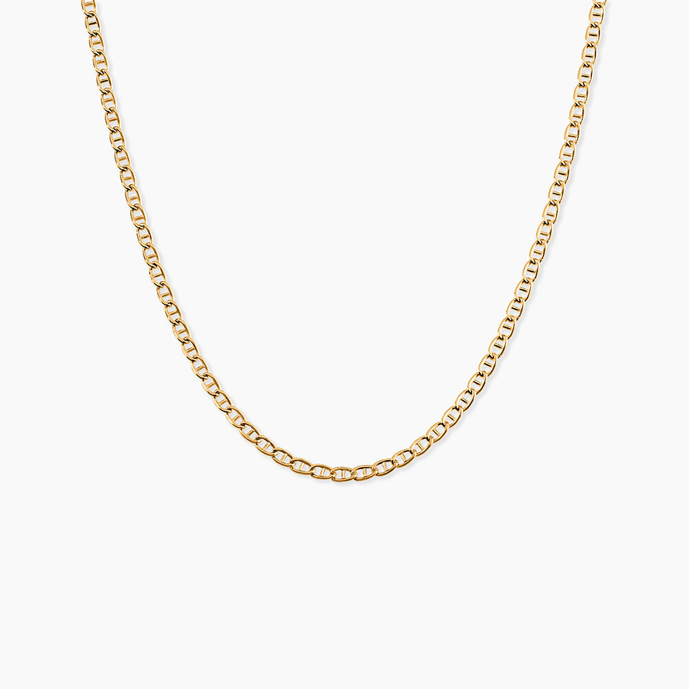 Collier Or Jaune Capucin Maille Marine - Chaines Femme | Marc Orian