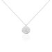 Collier Dhyana Argent Blanc Oxyde De Zirconium - Colliers avec pierres Femme | Marc Orian