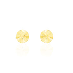 Boucles D'oreilles Puces Berangere Cercle Or Jaune - Clous d'oreilles Femme | Marc Orian
