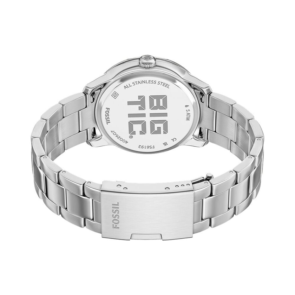 Montre Fossil Bic Tic Tourbillon Argent&eacute; - Montres &eacute;tanches Homme | Marc Orian