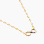 Collier Or Jaune Abegail Diamants - Colliers avec pierres Femme | Marc Orian