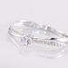 Bague Solitaire Asia Or Blanc Diamant - Bagues Solitaire Femme | Marc Orian