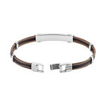 Bracelet Marie-gaelleae Or Acier Bicolore - Bracelets cha&icirc;nes Homme | Marc Orian