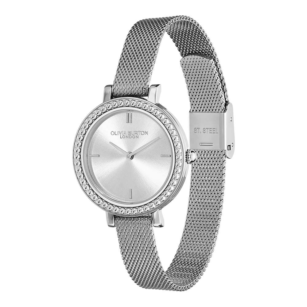 Montre Olivia Burton Vintage Bead Argenté - Montres classiques Femme | Marc Orian