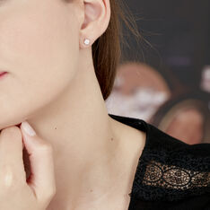Boucles D'oreilles Puces Kate Or Jaune Diamant - Clous d'oreilles Femme | Marc Orian