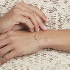 Bracelet Tania Argent Tricolore - Bracelets chaînes Femme | Marc Orian