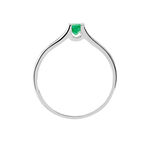 Bague Denise Or Blanc Emeraude Et Diamant - Bagues vintage Femme | Marc Orian