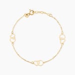 Bracelet Bao Or Jaune - Bracelets cha&icirc;nes Femme | Marc Orian