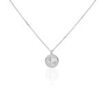 Collier Argent Blanc Lew - Colliers fantaisie Homme | Marc Orian