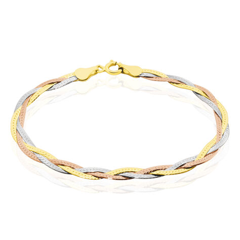 Bracelet Elae Argent Tricolore - Bracelets fantaisie Femme | Marc Orian