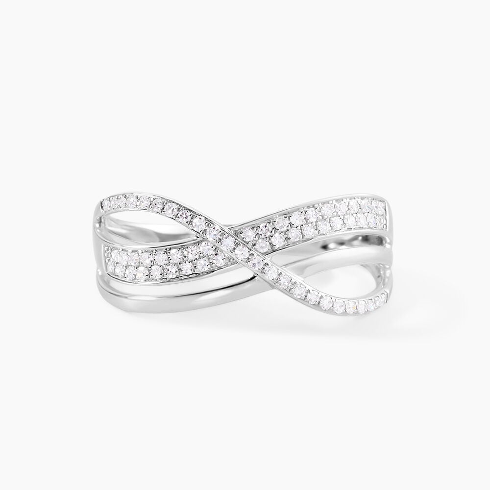 Bague Emilie Or Blanc Diamant - Bagues pierres pr&eacute;cieuses Femme | Marc Orian