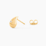Boucles D'Oreilles Puces Eleone Or Jaune Diamant - Puces Femme | Marc Orian