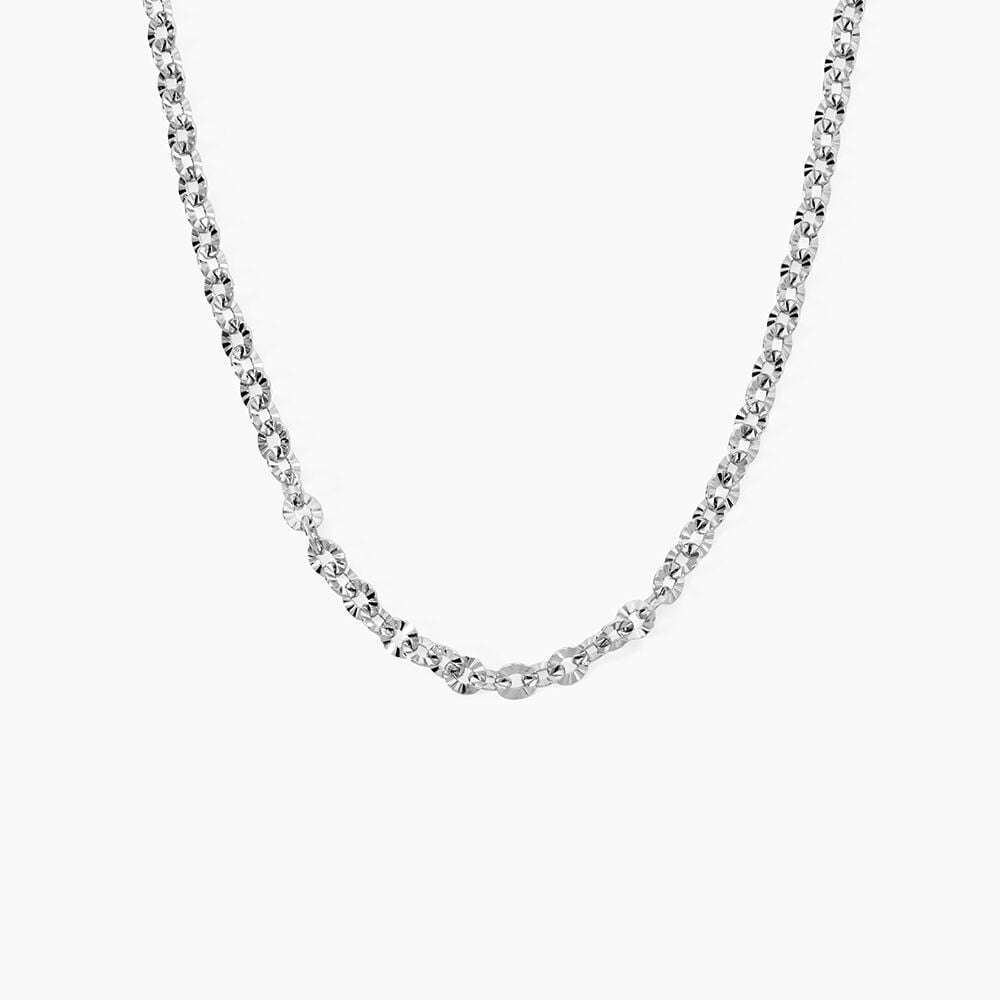 Collier Mia Acier Blanc - Sautoirs Femme | Marc Orian